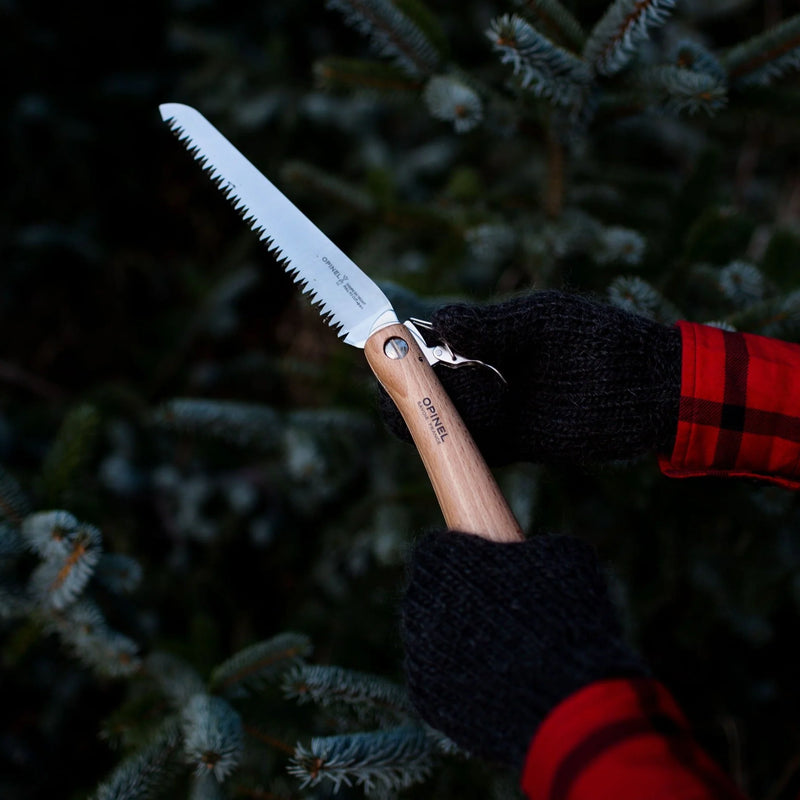 No.18 Saw blade outdoors and a wood craftsman companion.
