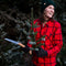 No.18 Saw blade outdoors and a wood craftsman companion.