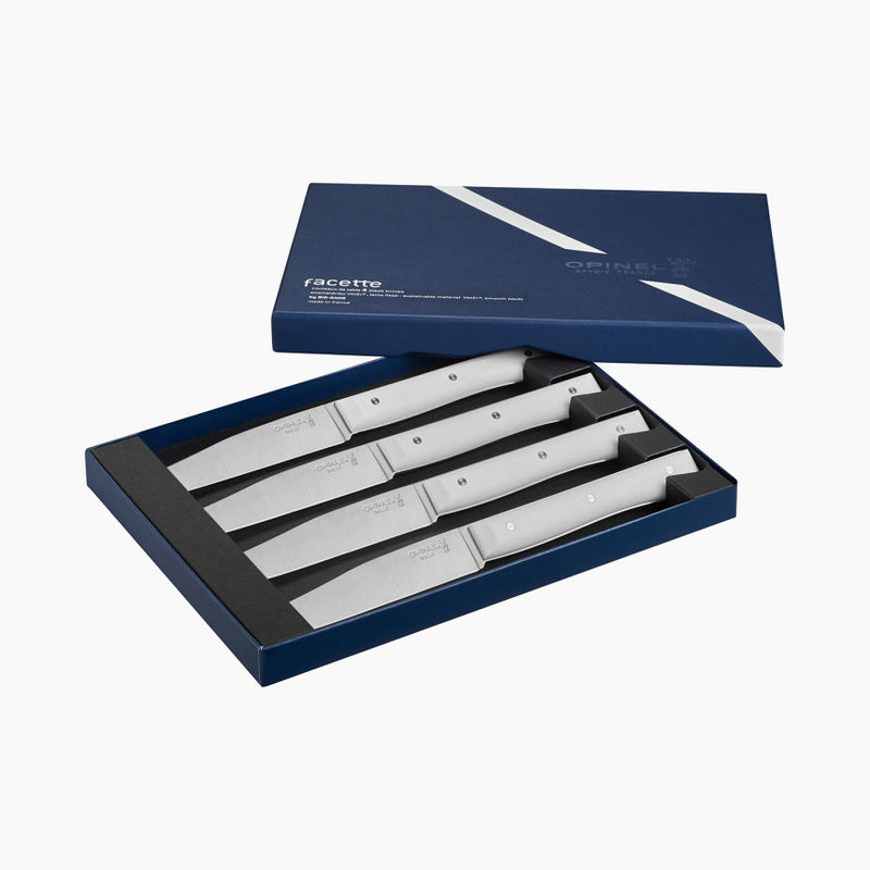 Facette Smooth Table Knives 4PC Set