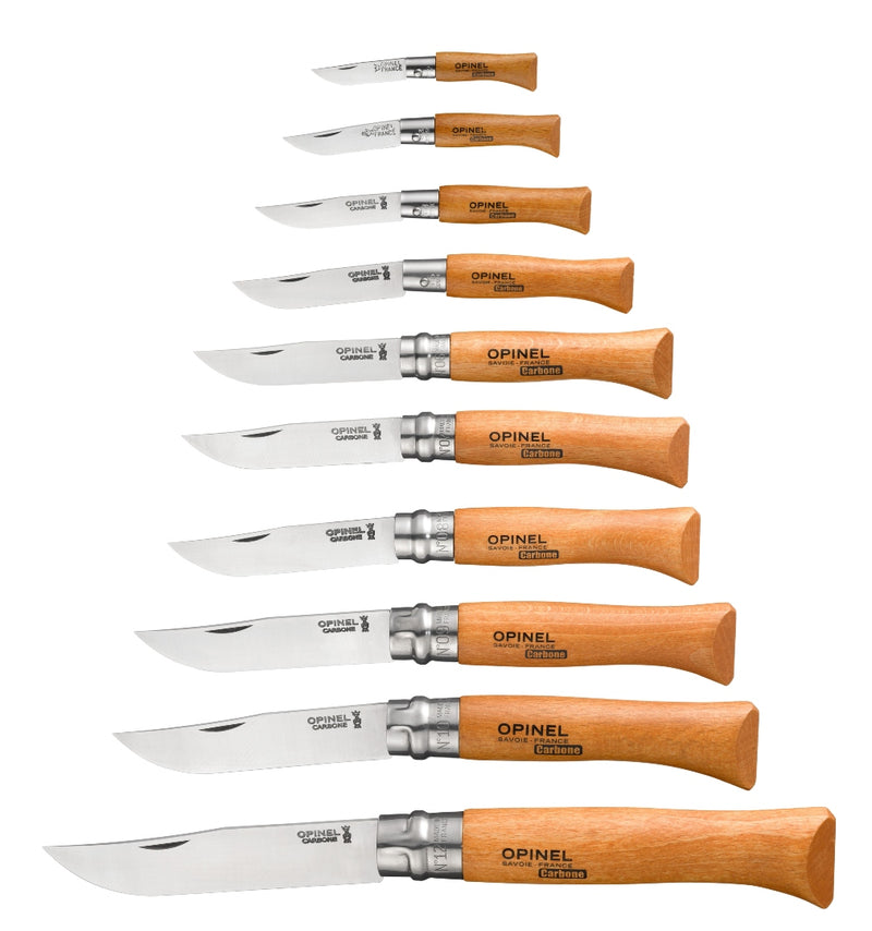 10PC Traditional Classic Carbon Steel Knives Collection