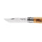 N°08 Oak Engraved Handle Folding Knife - Animalia