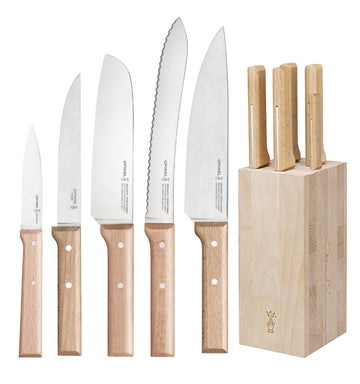 Parallèle 5 Piece Chef Knife Set with Block