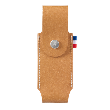 Leather Simple Sheath & French Flag