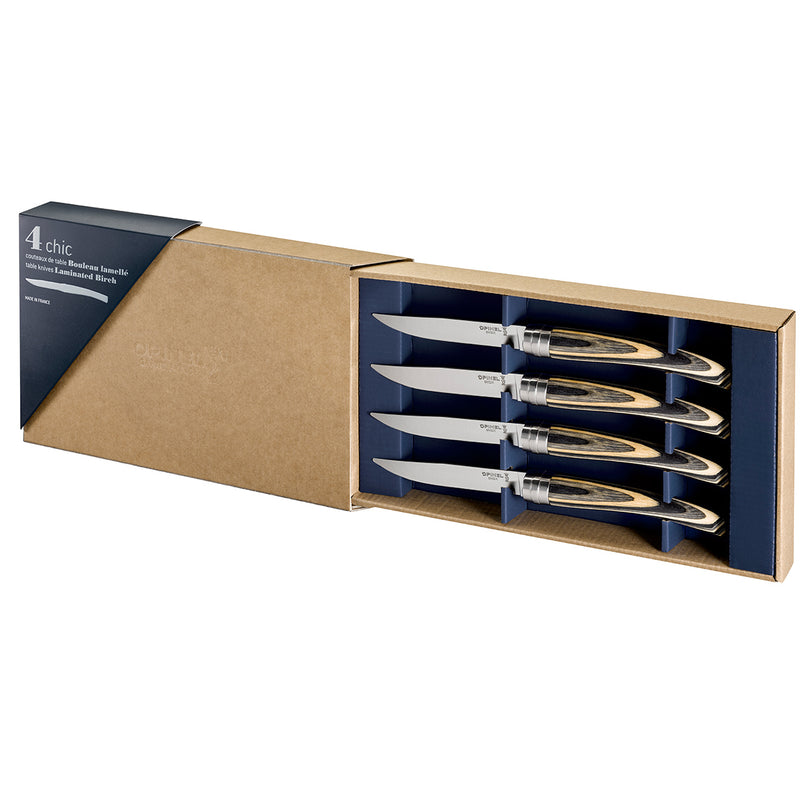 Opinel | Table Chic Box Set of 4 Steak Knives