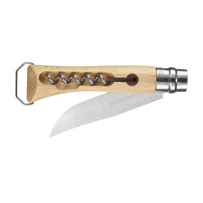 No. 10 Corkscrew Bottle Opener + Wooden Gift Box with Sheath