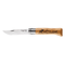 N°08 Oak Engraved Handle Folding Knife - Animalia