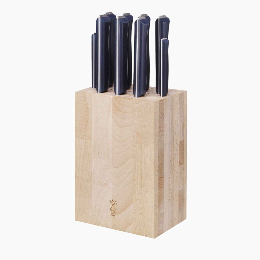 Kitchen knife storage block 9 knives