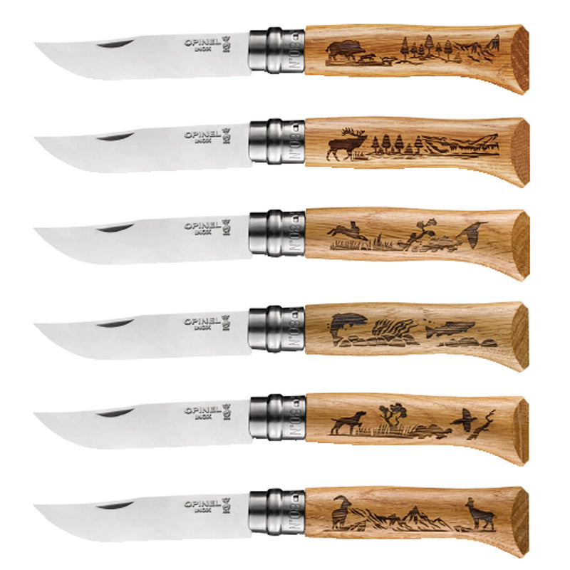 N°08 Limited Edition Engraved Animalia 6PC Set - Oakwood